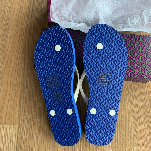Tory Burch Thin Slippers: New Ivory - Picture 4 of 8